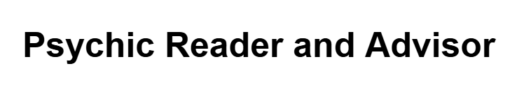 Psychic Readings and Adviser