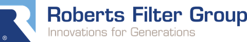 Roberts Filter Group logo with a blue 
