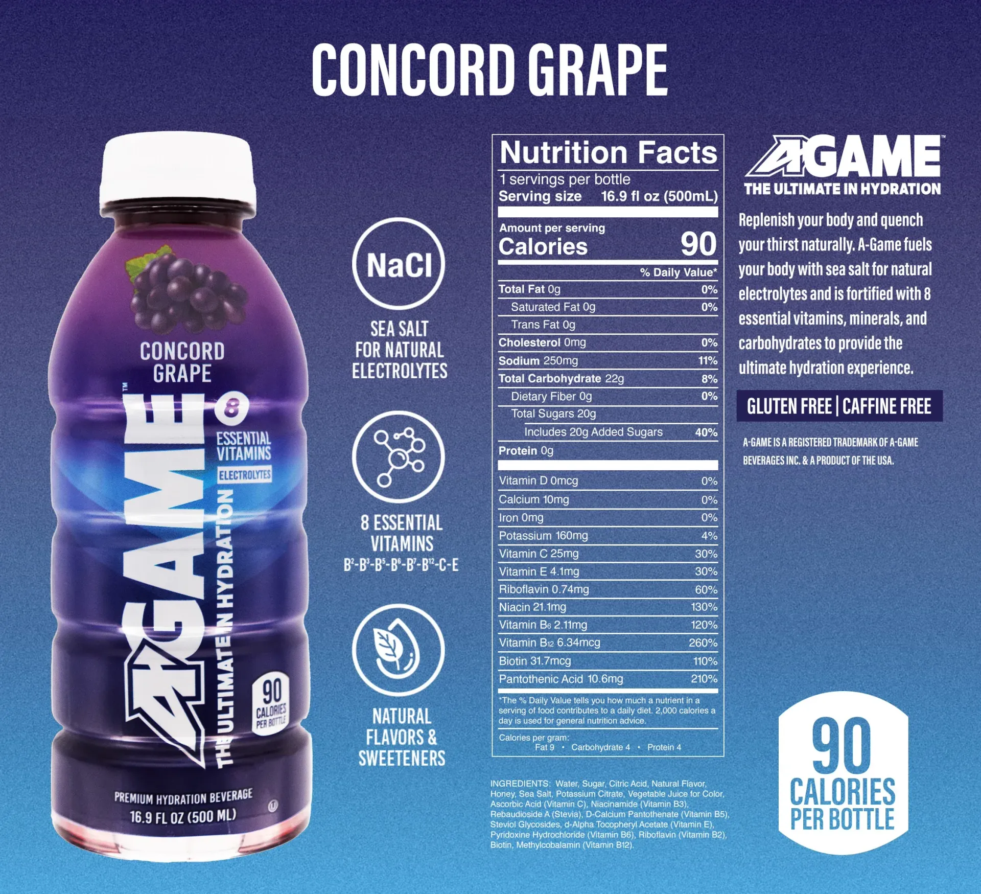 A-Game Concord Grape