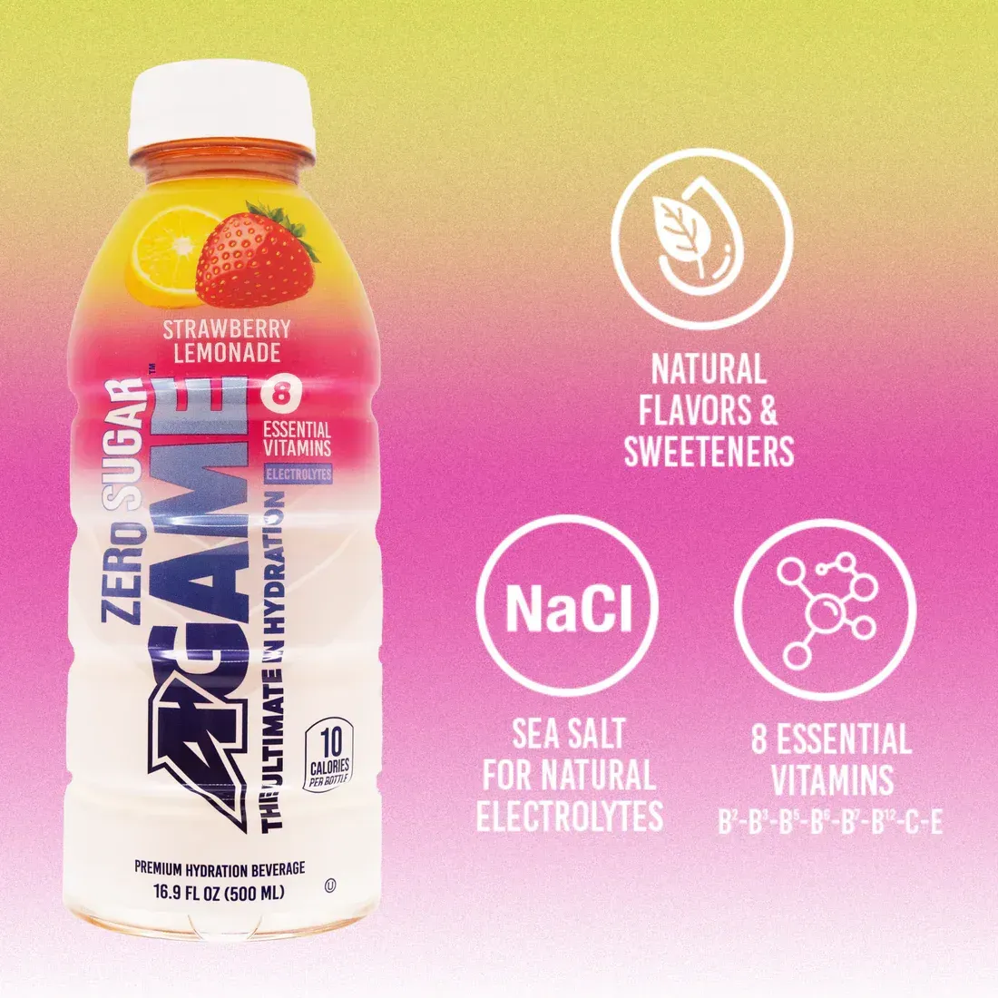 A-Game Strawberry Lemonade Zero Sugar