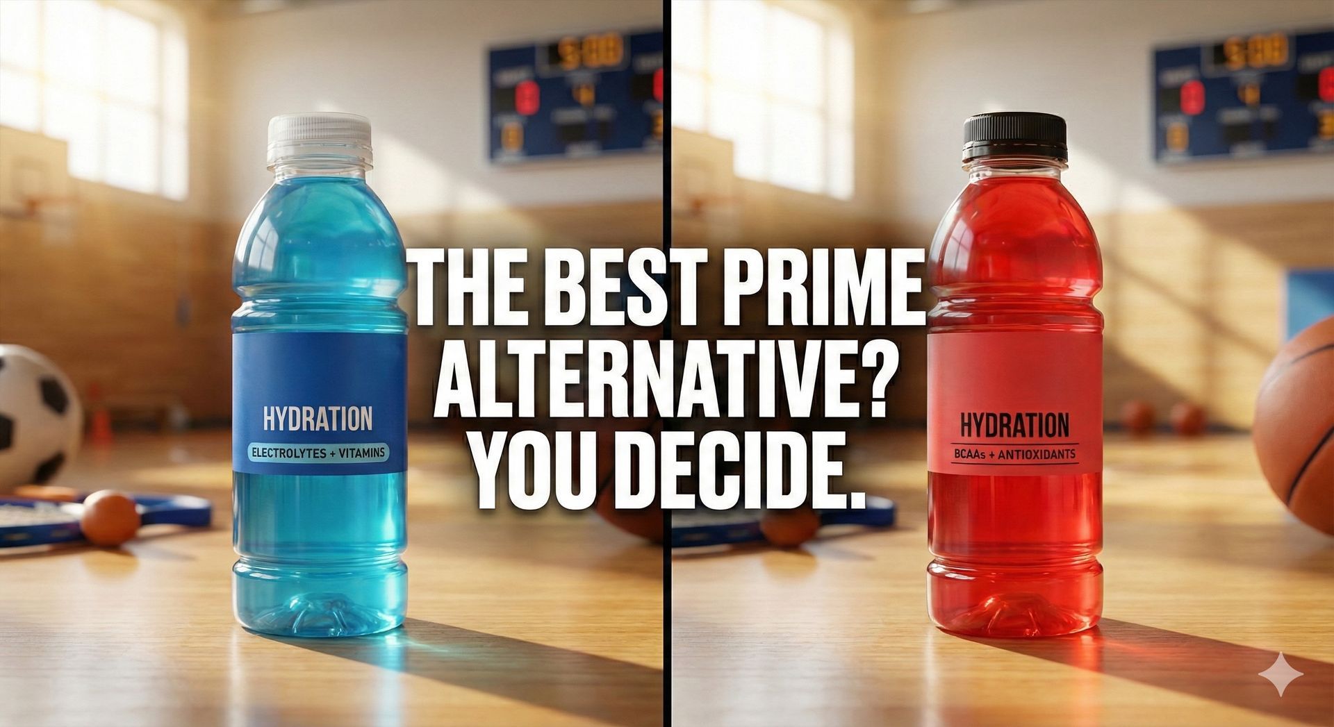 Looking for a Prime alternative that’s easier to find? See how A-GAME compares on sports drink ingre