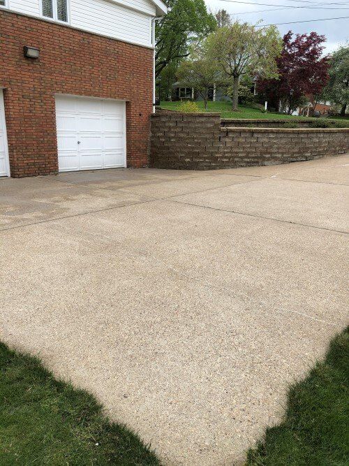 After Cleaning Of Driveway — Homer City, PA — Awesome Exteriors Pressure Washing LLC