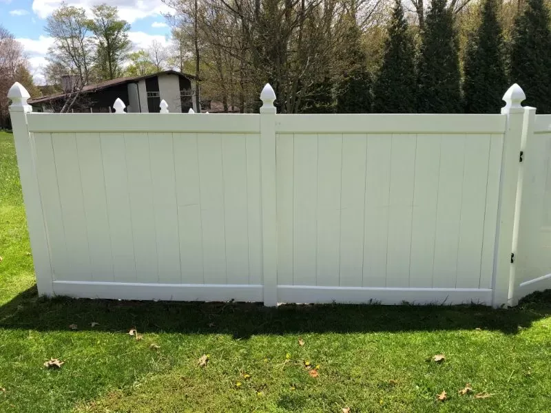 White Fence — Homer City, PA — Awesome Exteriors Pressure Washing LLC
