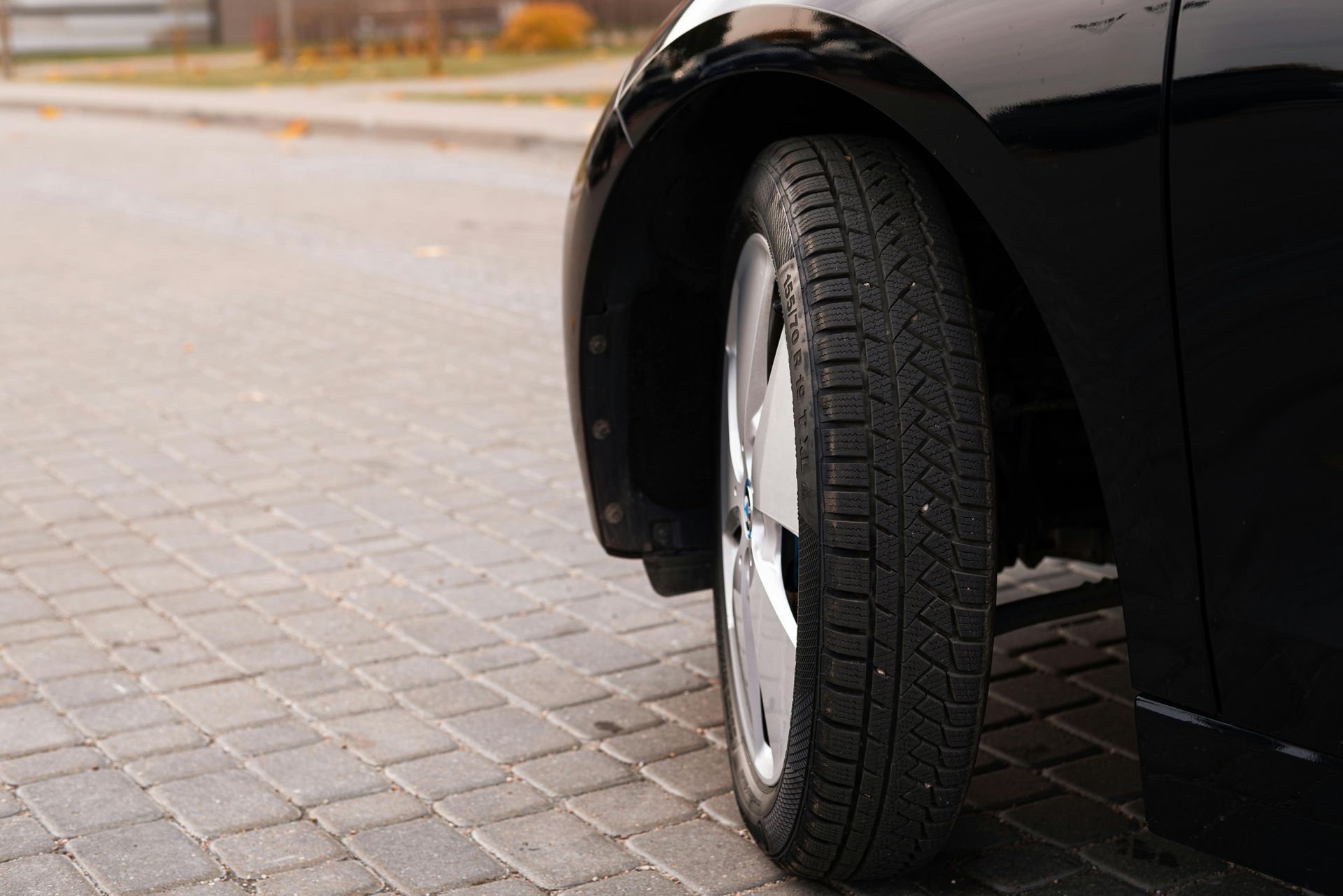 Used Vehicle on Paved Road
