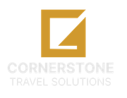 Gold square with a white diagonal line and the word