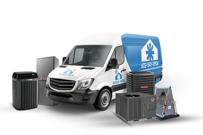 Good Men Cooling and Heating  van