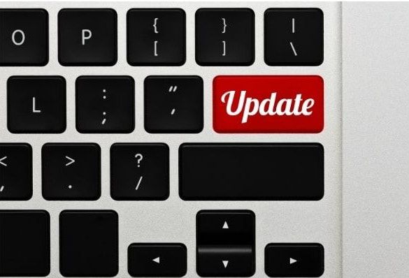 Picture of a computer key that says 