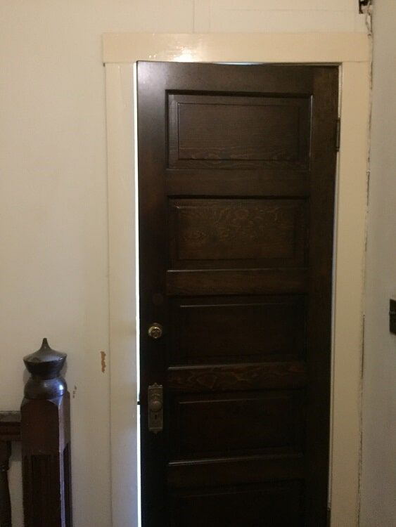 Dark Wooden Door — Furniture Refinishing & Repair in Azusa, CA