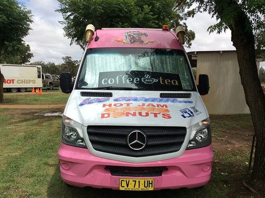 Ice Cream Van Front View — Mrs. Softy Ice Cream in Dubbo, NSW