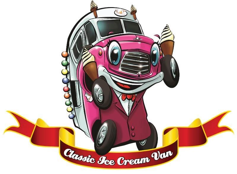 Ice Cream Van Character Vector — Mrs. Softy Ice Cream in Dubbo, NSW