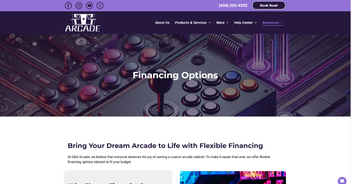 Arcade Financing | Flexible Payment Plans