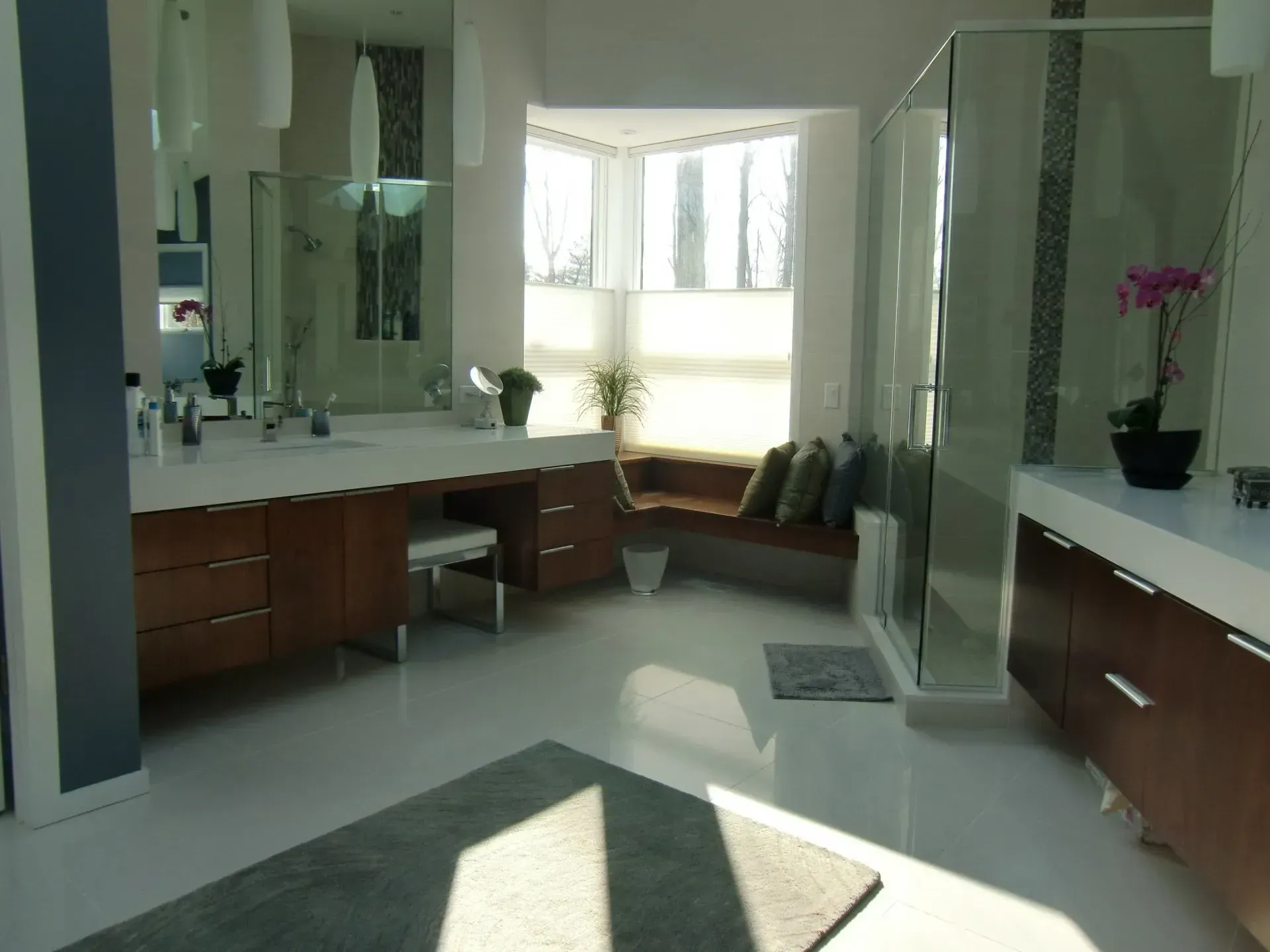 Master Bath Cabinetry - Located in Bryn Mawr, PA