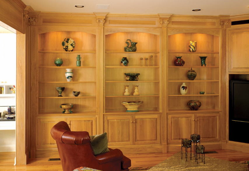 White oak paneled room - Warren, NJ