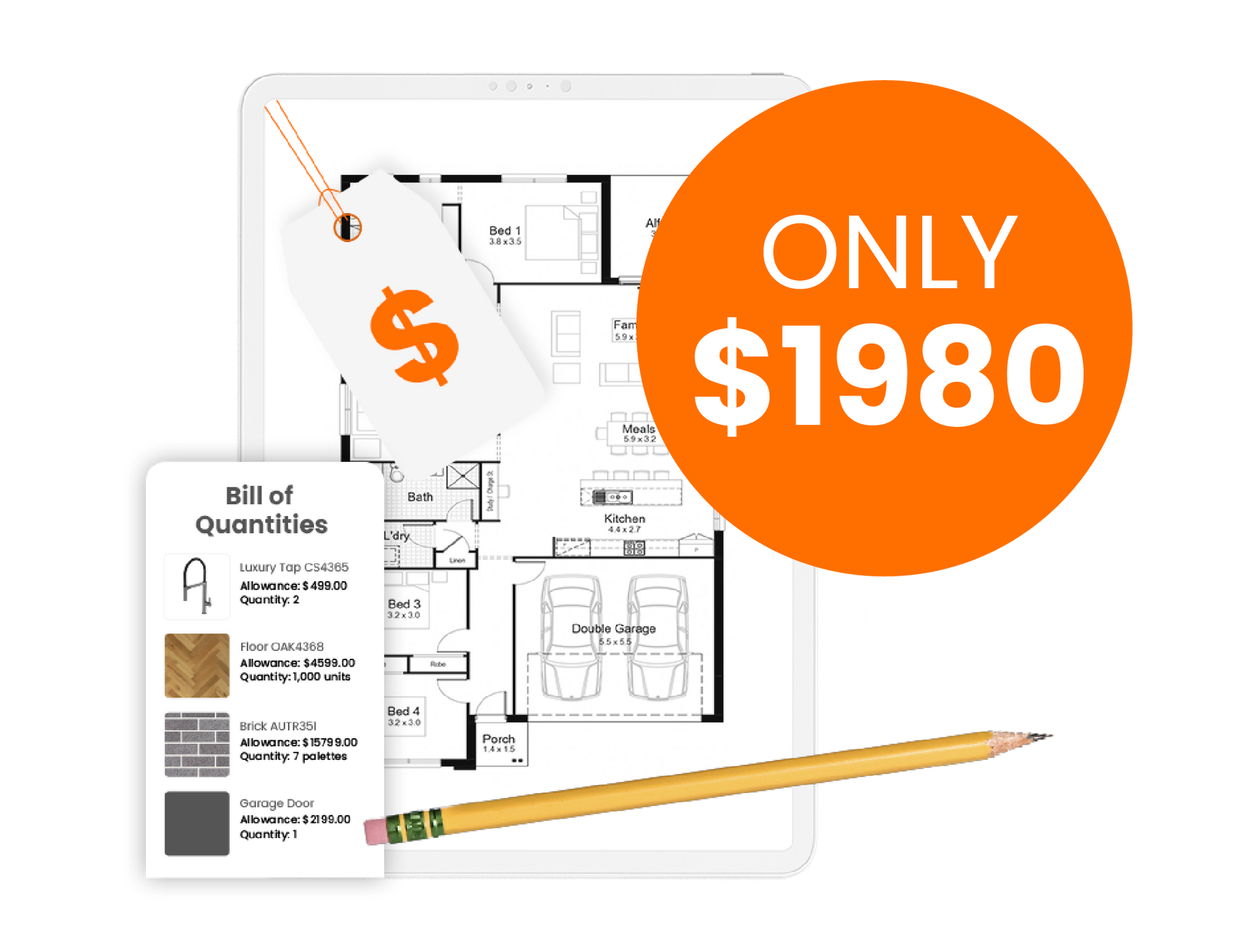 Floor Plan Selection - Floorplan package image.