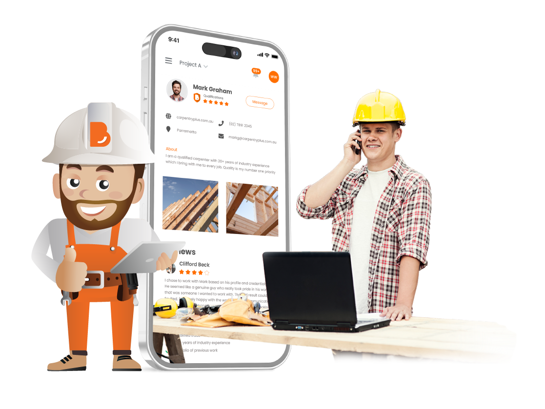 Job & Trade Management - Real life Build Buddy image.