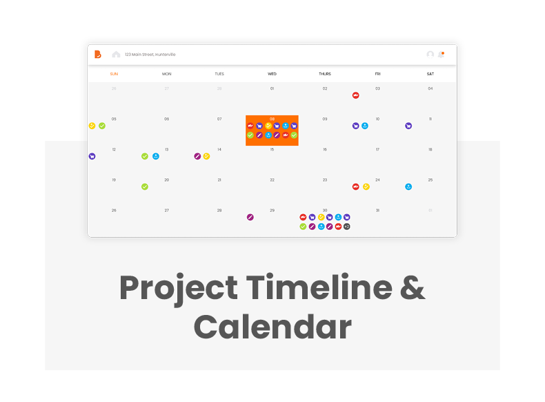 How To Use Our Platform - Project timeline and calendar.