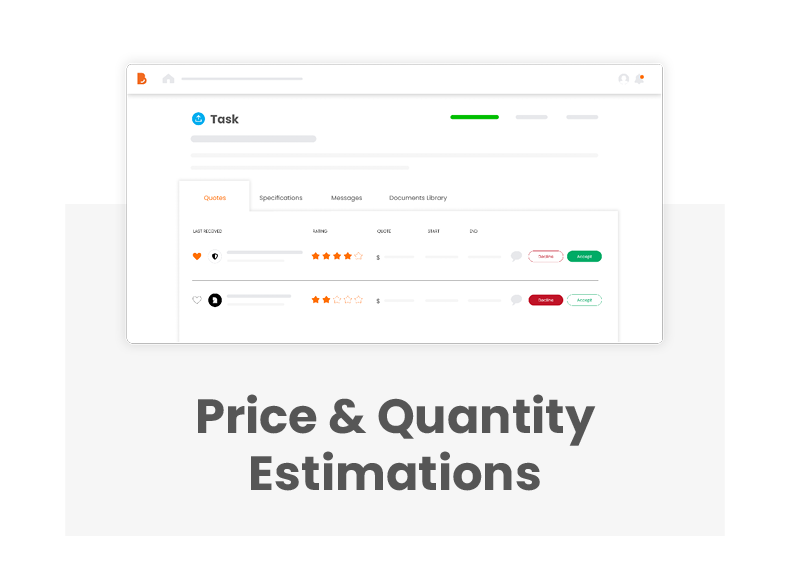 How To Use Our Platform - Price and quantity estimations.