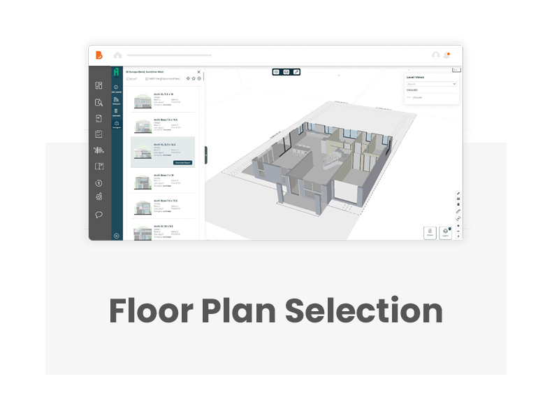 How To Use Our Platform - Floor plan selection.