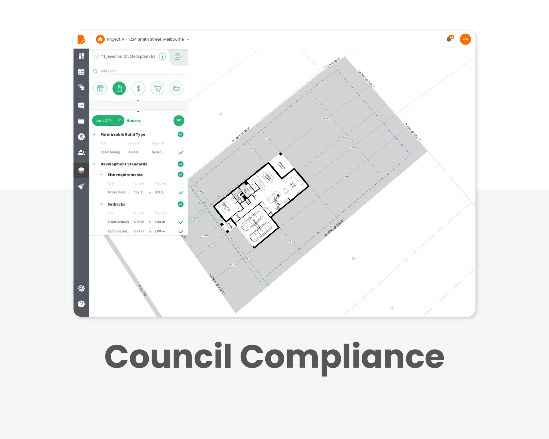 Build Buddy application - Council Compliance.