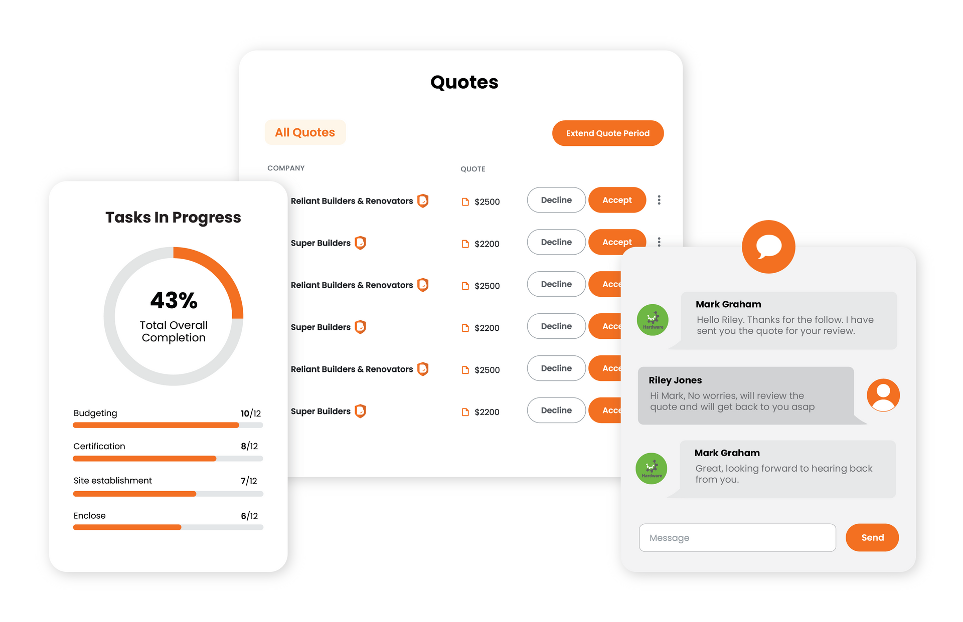 Budgets & Reporting - Easy access info.