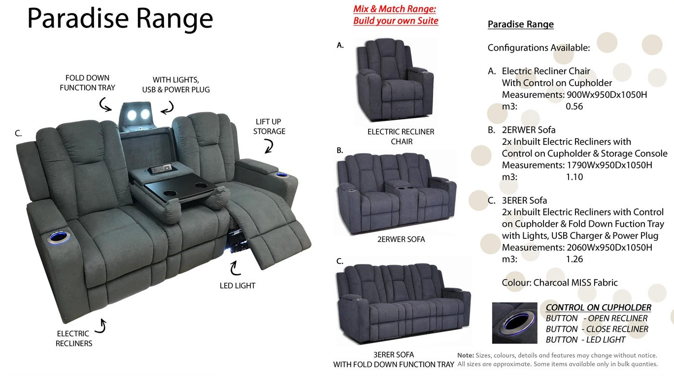 Paradise Range — Furnishers in Alice Springs, NT