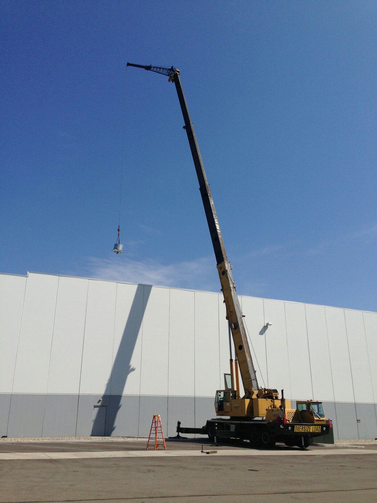 Well maintained and safe cranes