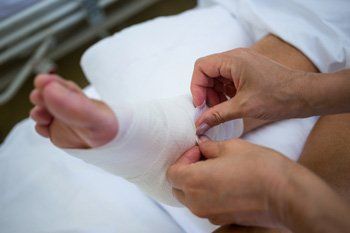 Foot Fractures — Doctor Treating Foot Fractures in Orlando, FL