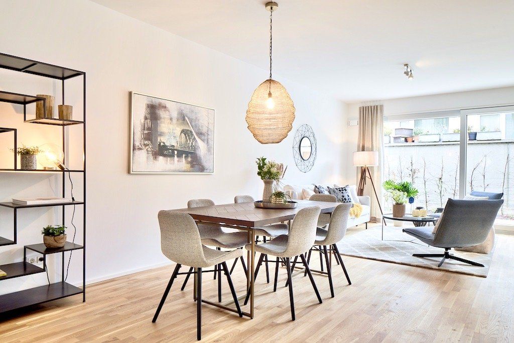 Einrichtung Stadthaus Köln mit einem Wohngesicht Home Staging