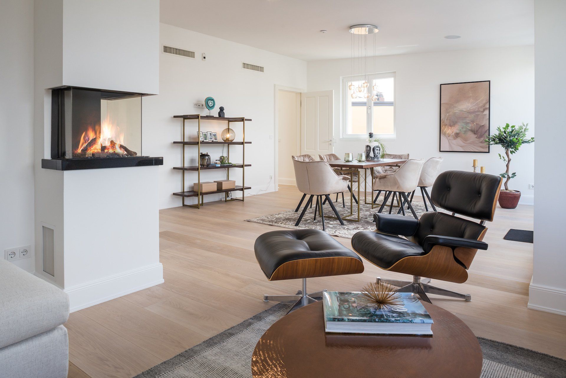 Wohngesicht Home Staging für ein Dachgeschoss-Neuausbau in Hamburg