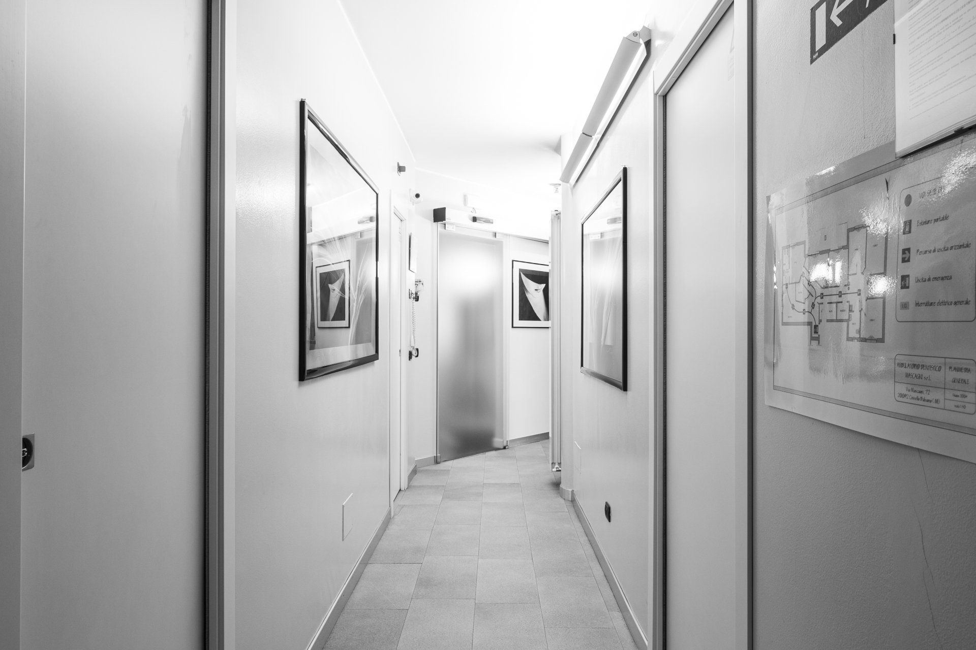 interni dello studio del dentista a Cinisello Balsamo