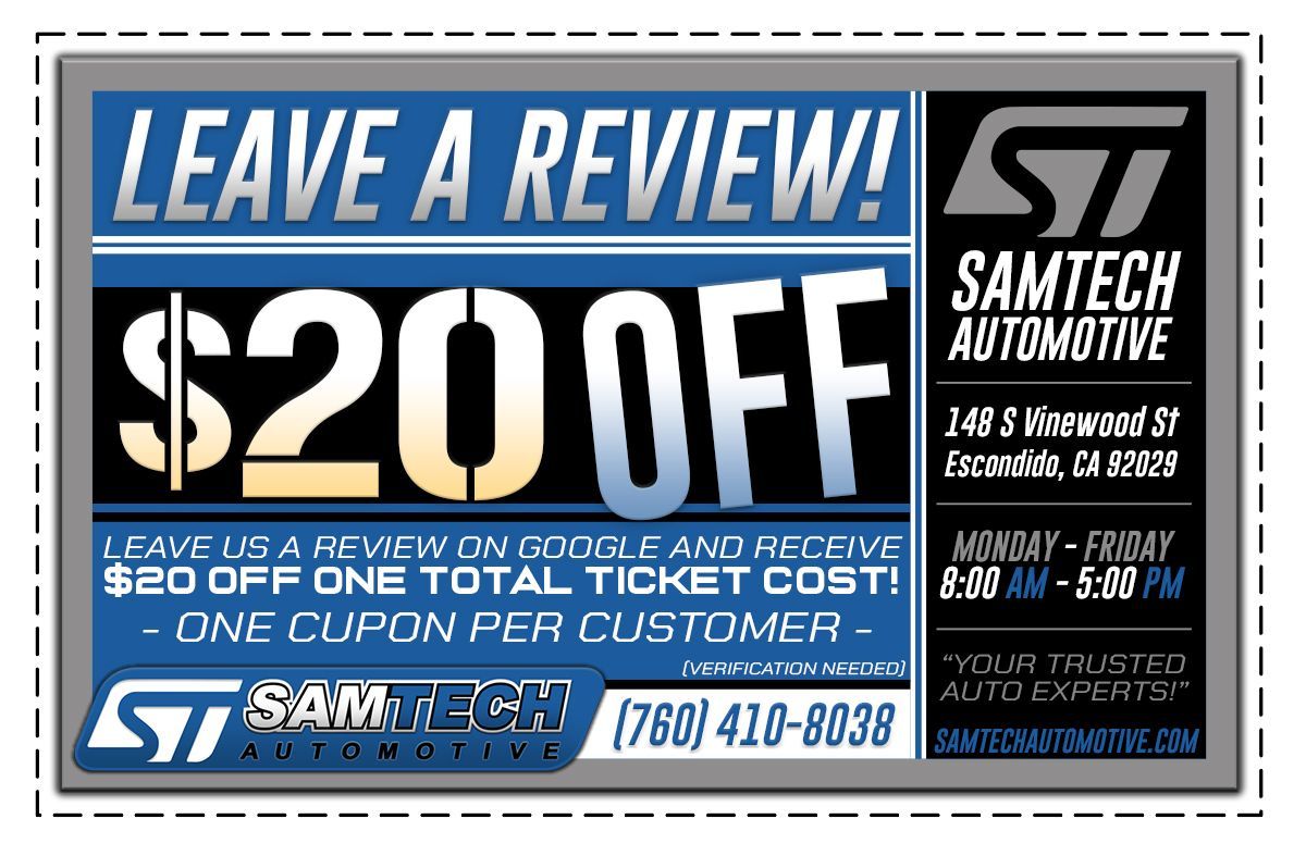 Specials | Samtech Automotive