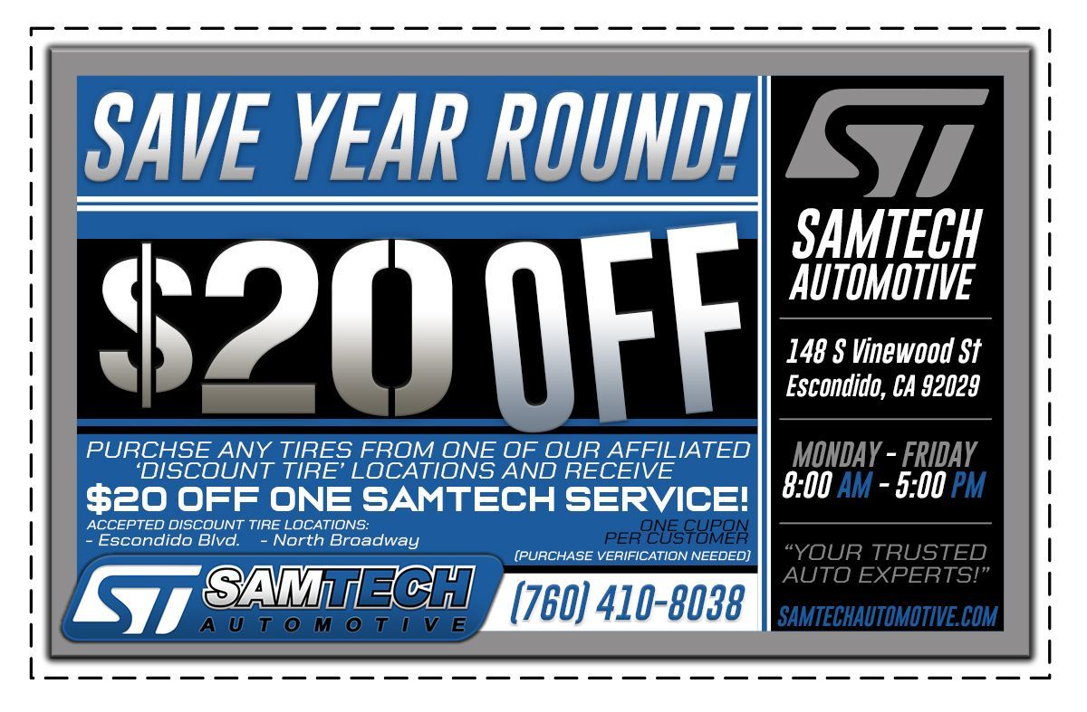 Tires Specials | Samtech Automotive