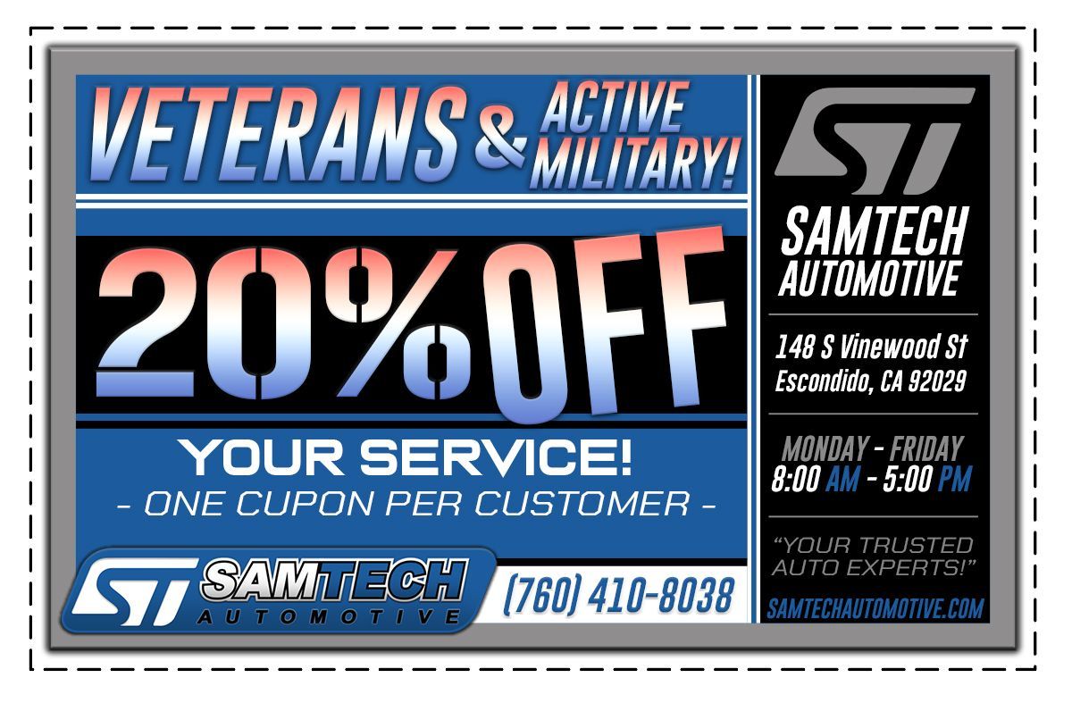 Veteran Specials | Samtech Automotive