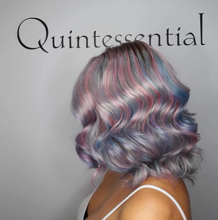 mult-icolour unicorn hair colour