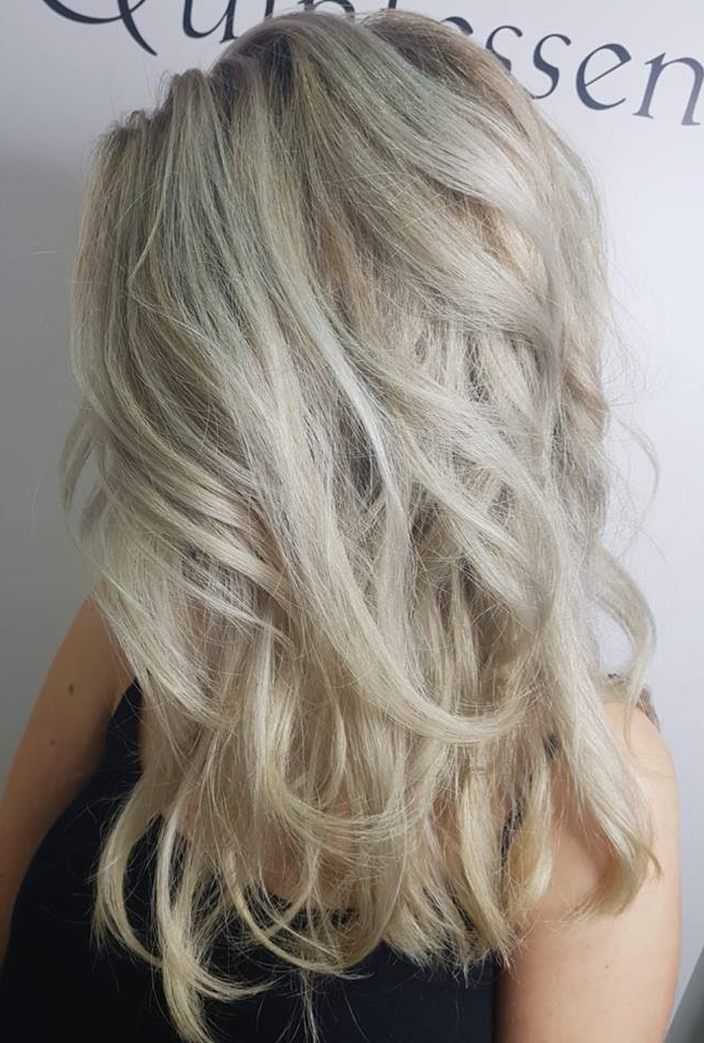 platinum blong hair