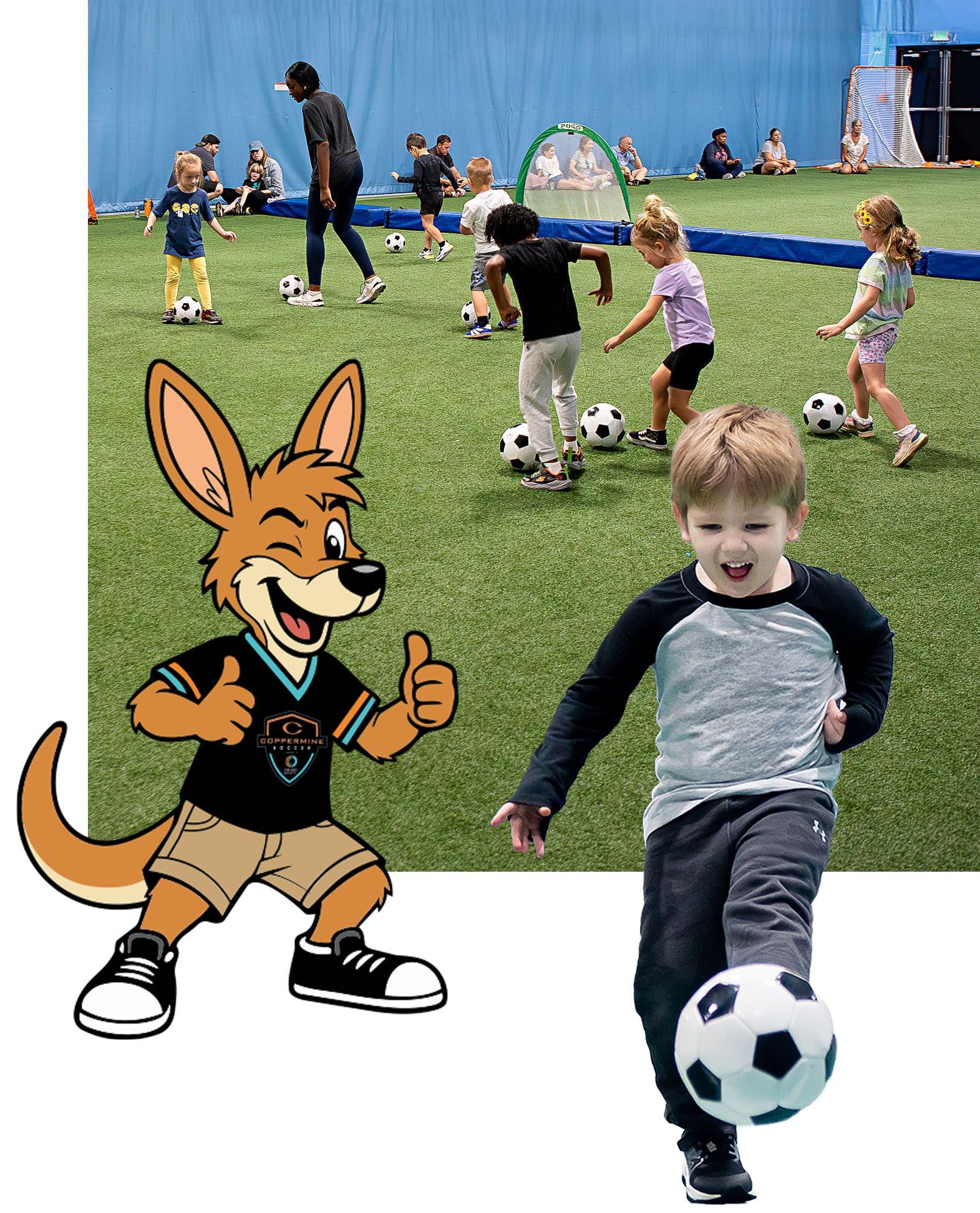 Coppermine Soccer Club's Lil' Miners Youth Players