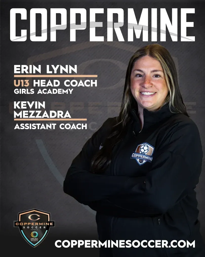 Erin Lynn U13 Girls Academy Head Coach with Kevin Mezzadra Assistant Coach Coppermine Soccer Club