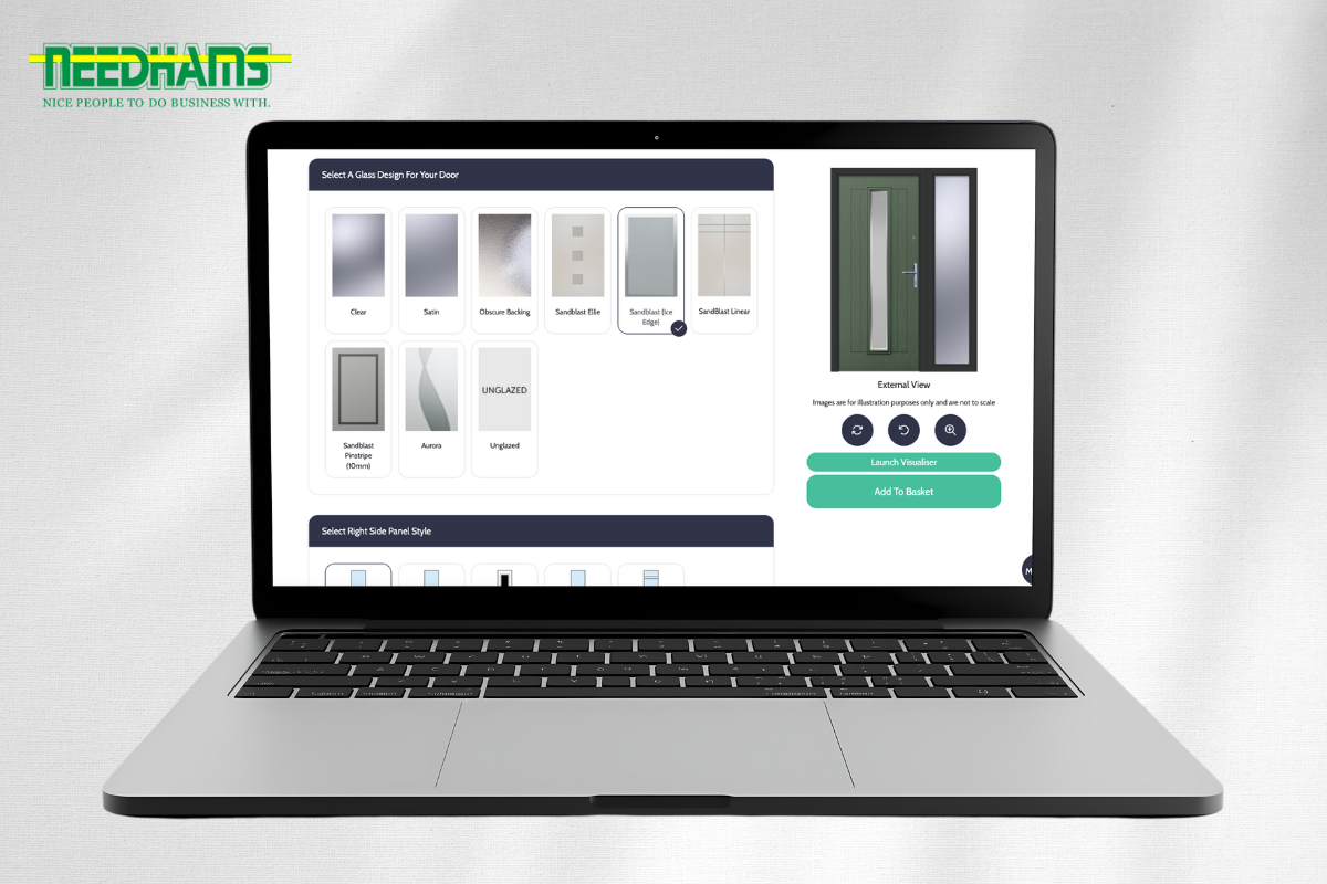 Online, free composite door designer tool in the UK