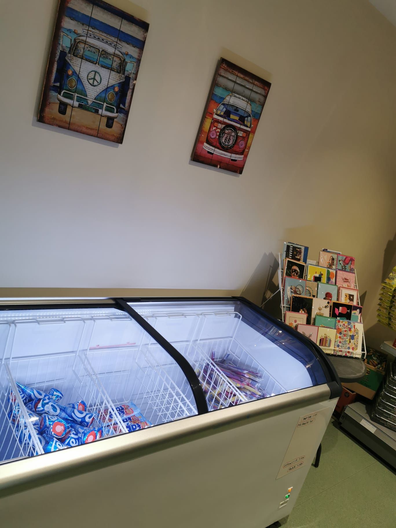 The shop at Award Winning Adult Caravan Site Delph Bank Touring Park in Holbeach, Lincolnshire