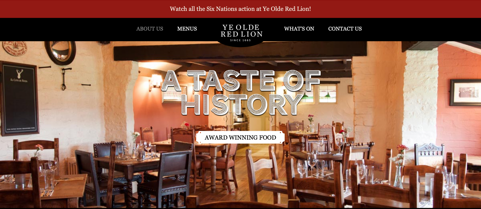 Are Olde Red Lion in Bicker restaurant - We had a fantastic meal there recently.
