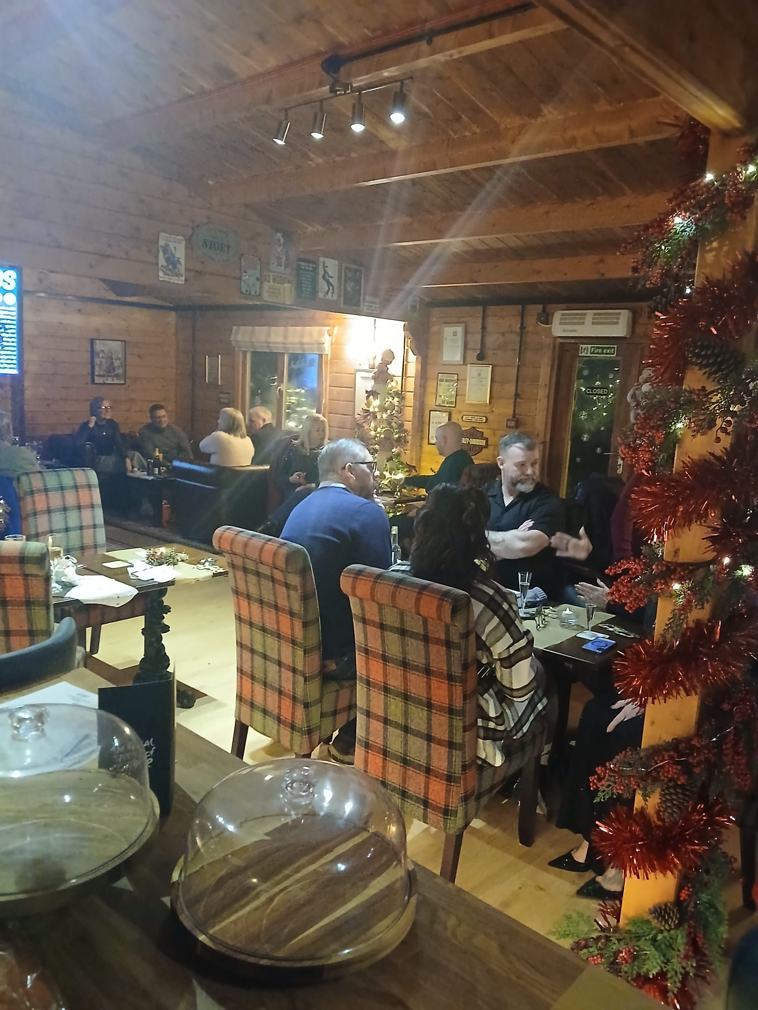 The Clubhouse Lounge at Delph Bank Touring Park in Fleet Hargate, Holbeach