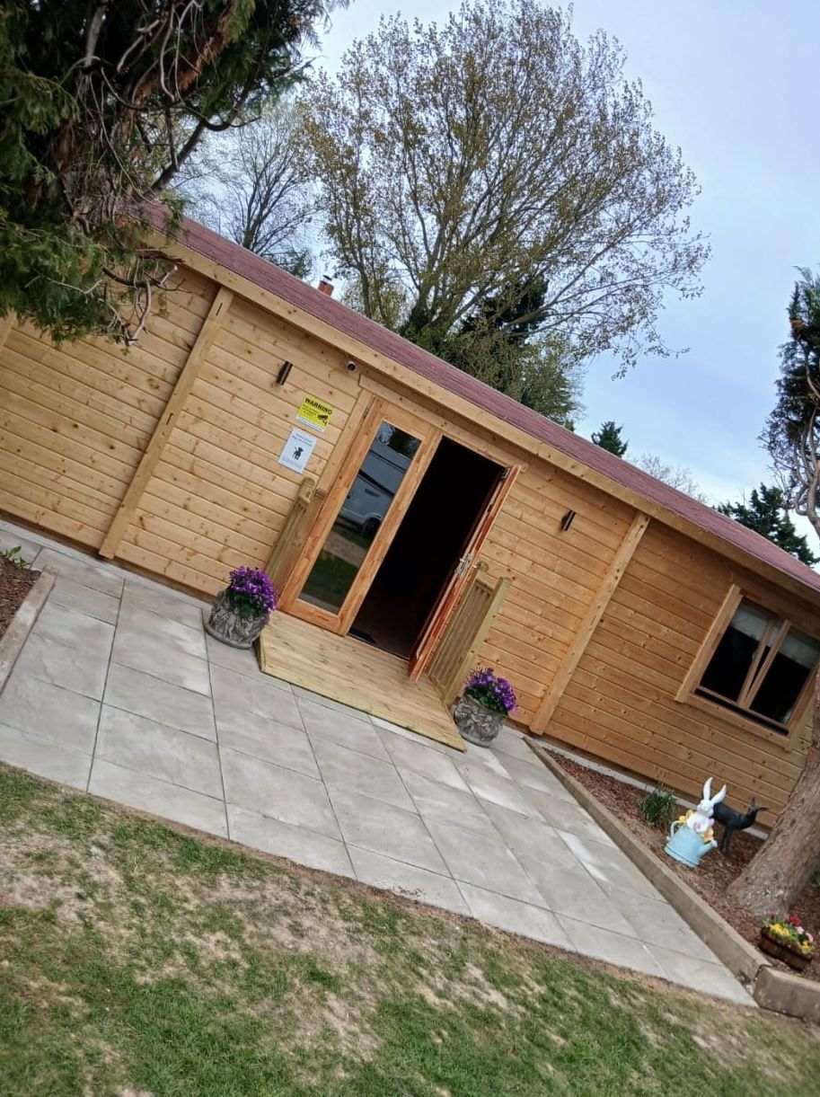 The Clubhouse Lounge at Delph Bank Touring Park newly built in 2025