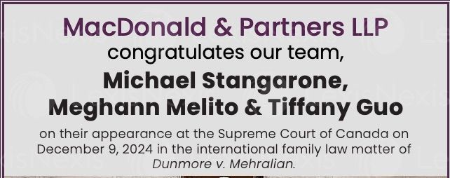 Congratulates our team, Michael Stangarone, Meghann Melito & Tiffany Guo