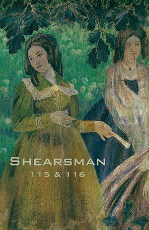 Cover of Shearsman magazine issue 115 and 116