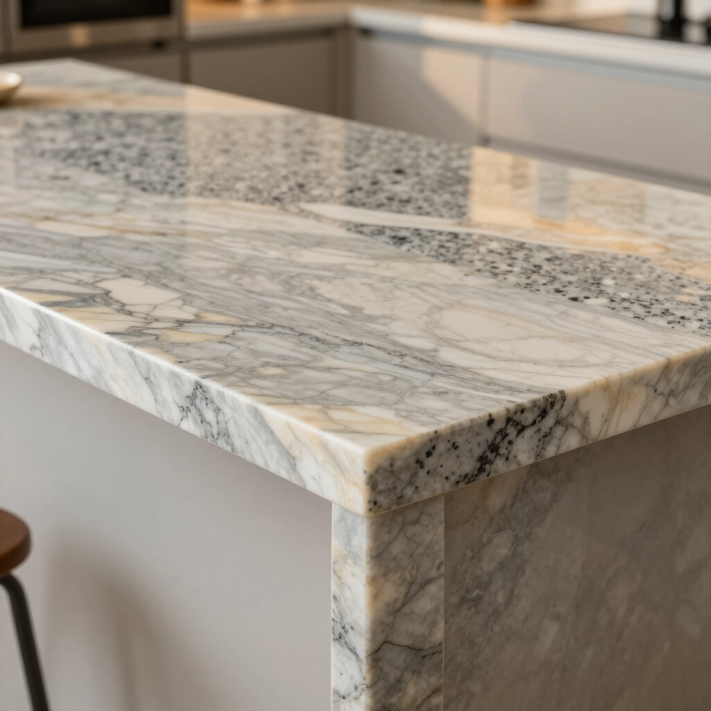 Piani cucina in marmo e granito