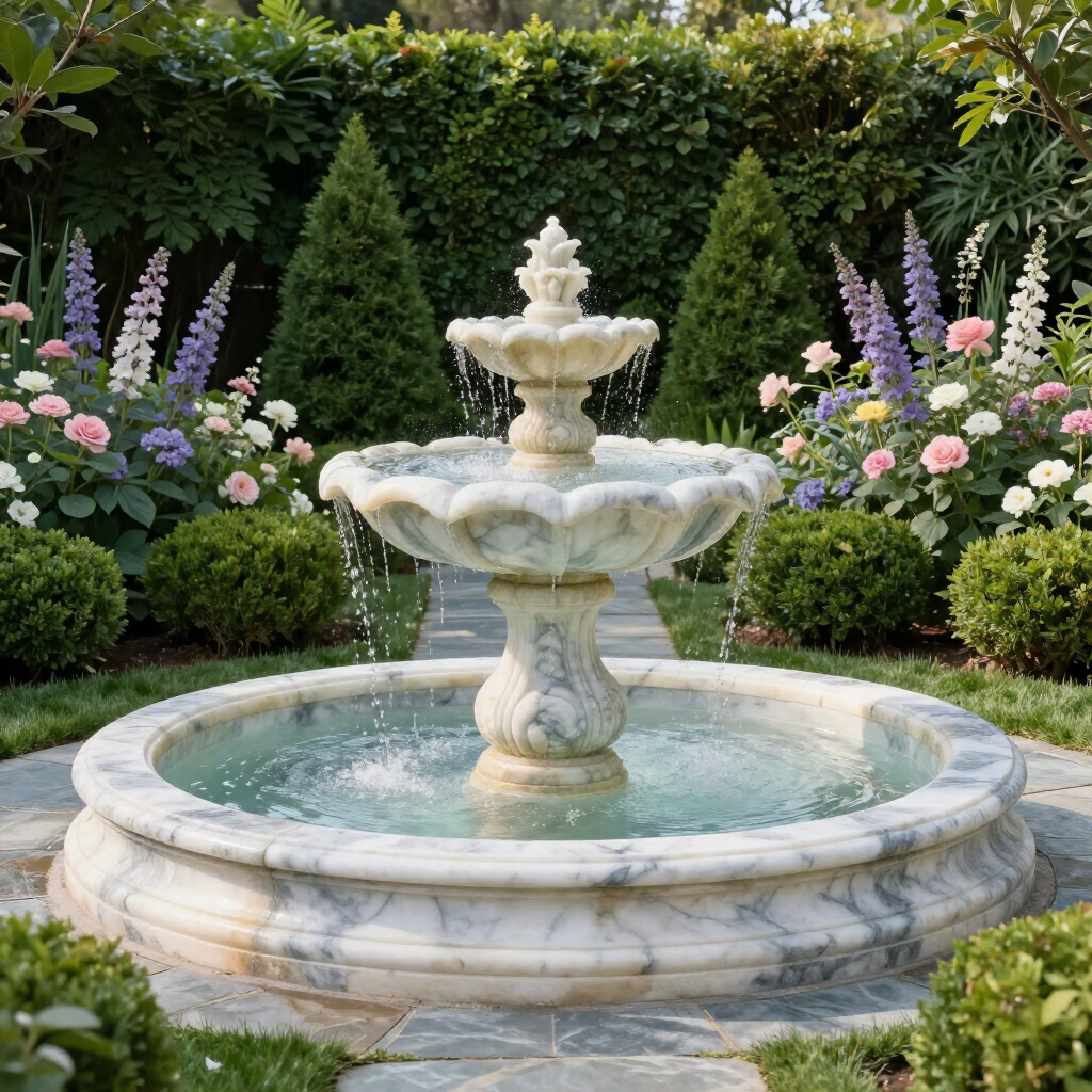 Arredo giardino in pietra