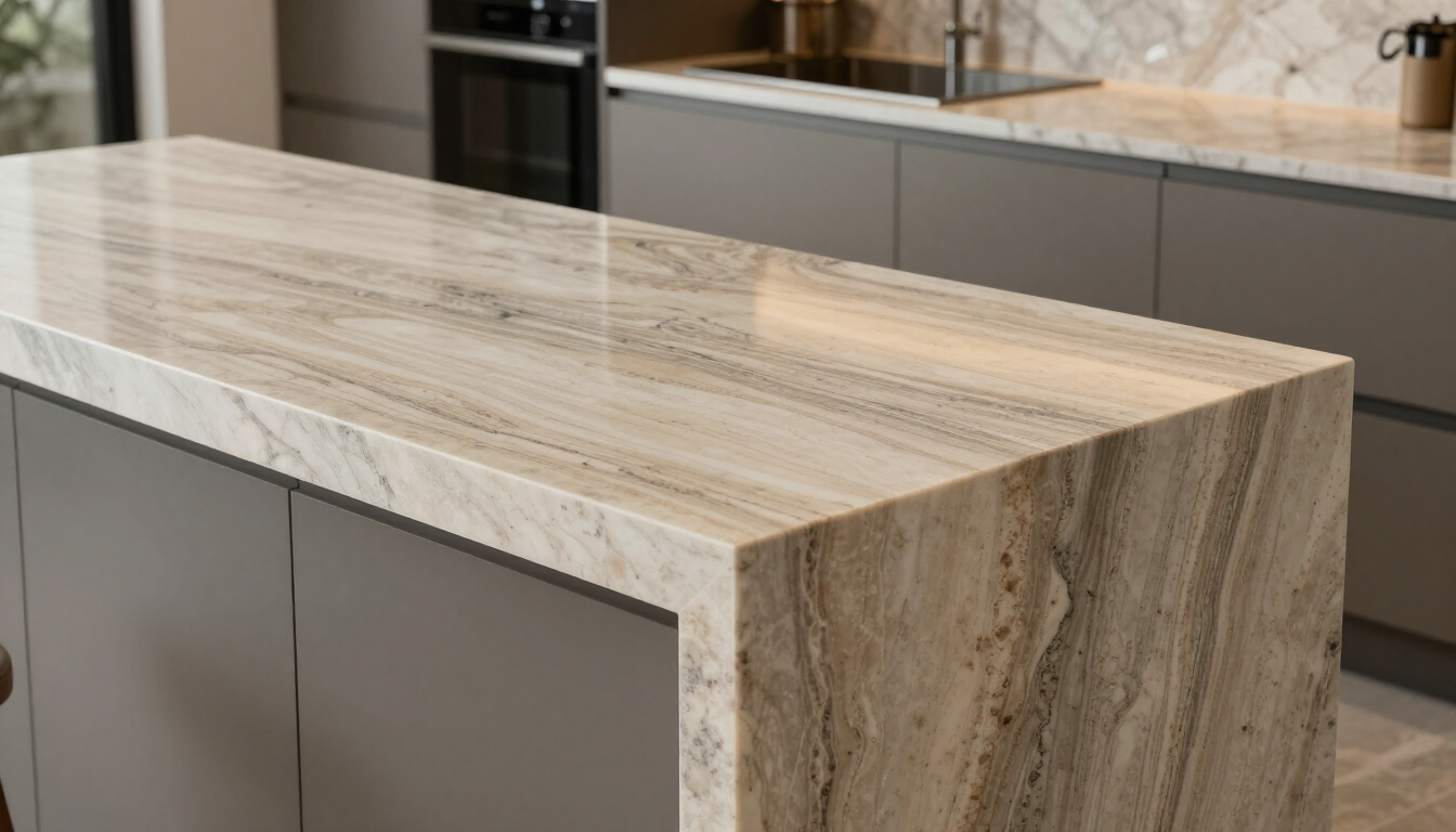 Piano cucina in marmo