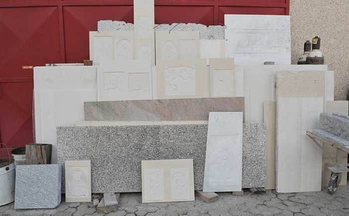 Piani cucina in marmo