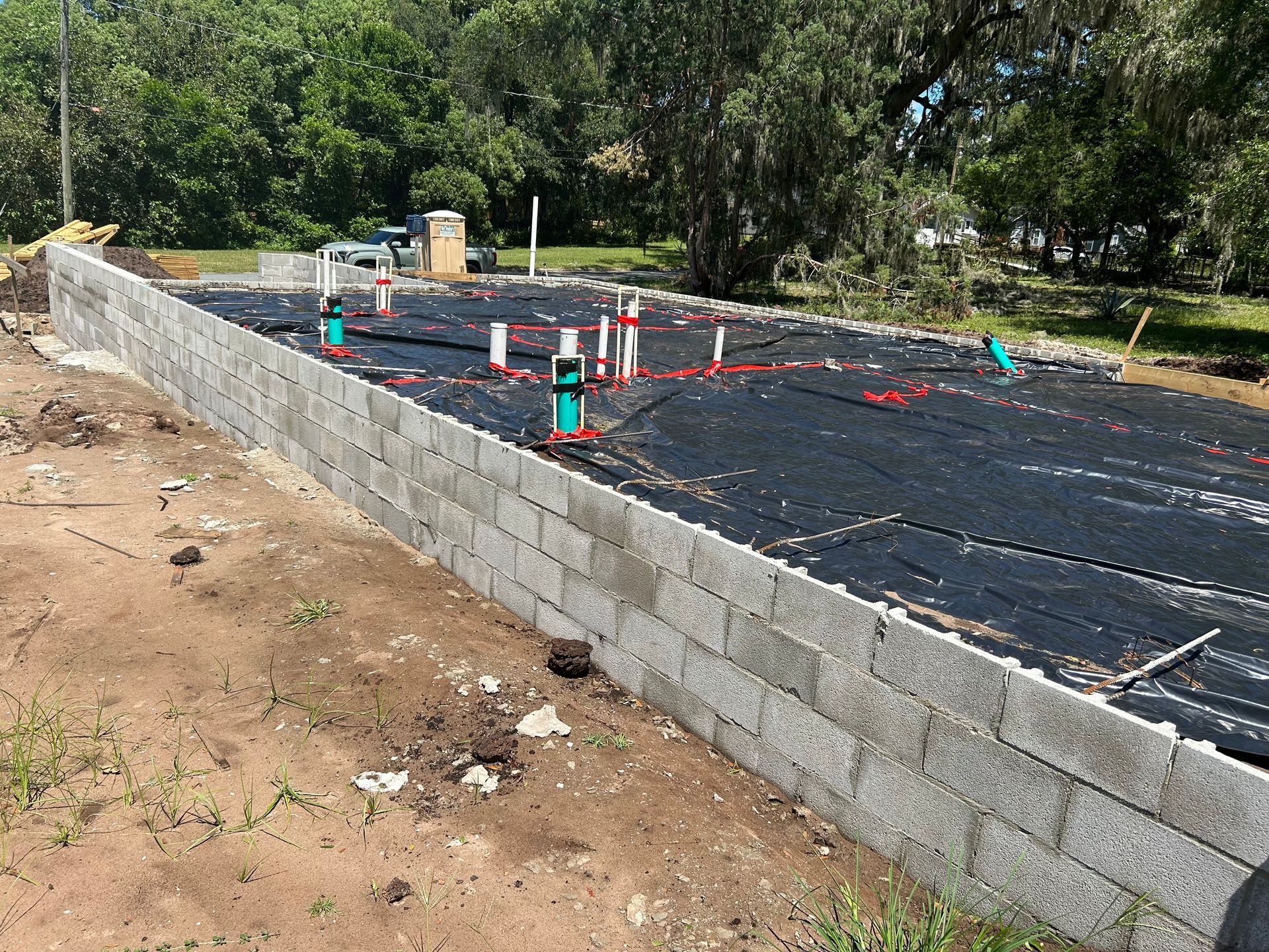 Wide Concrete Foundation — Jacksonville, FL — G -K Construction