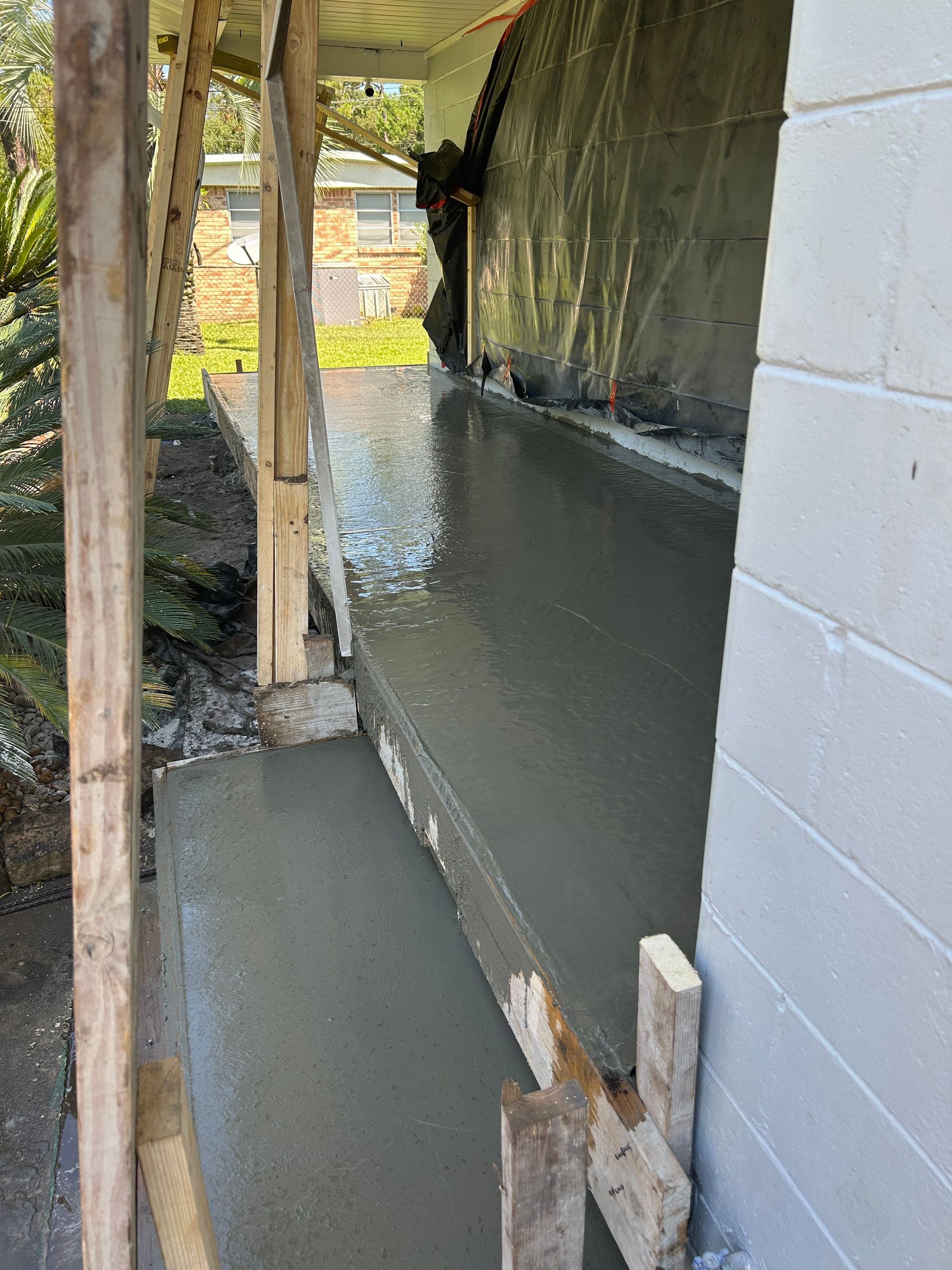 Backyard at Work — Jacksonville, FL — G -K Construction